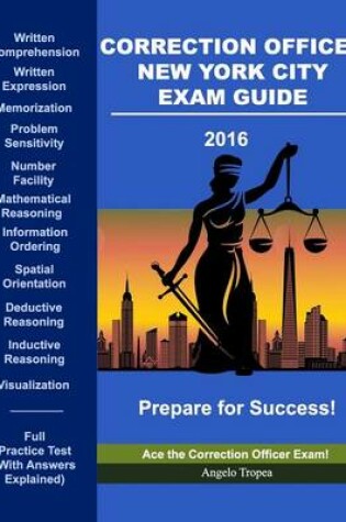 Cover of Correction Officer New York City Exam Guide
