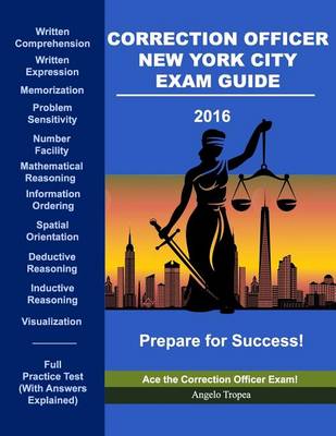 Book cover for Correction Officer New York City Exam Guide