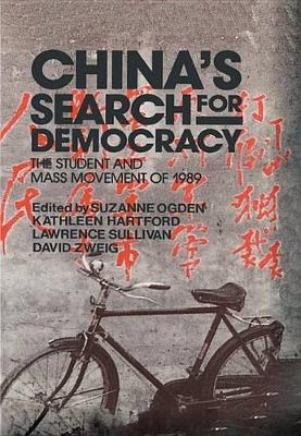 Book cover for China's Search for Democracy: The Students and Mass Movement of 1989