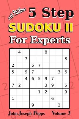 Book cover for 5 Step Sudoku II for Experts Vol 3