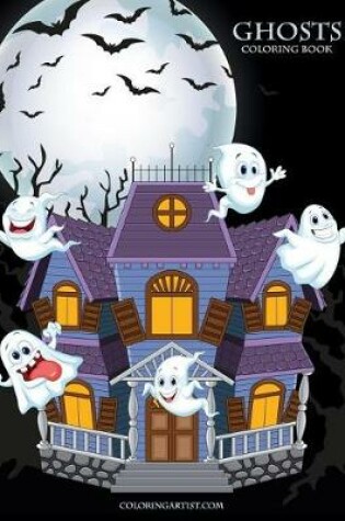 Cover of Ghosts Coloring Book 1