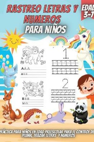 Cover of Rastreo Letras Y Numeros