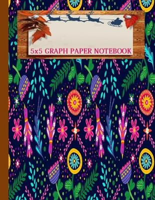 Book cover for Quad Paper Notebook 5x5 Squared Ruled Composition Notebook.A Cute Christmas Gifts for Teens or children who loved Laboratory Math and science.