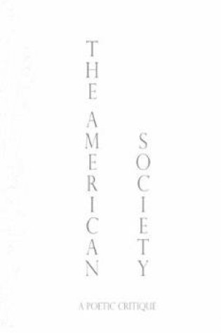 Cover of The American Society