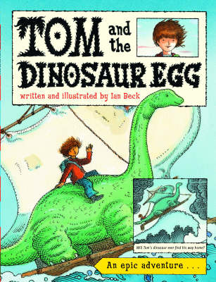 Book cover for Tom and the Dinosaur Egg