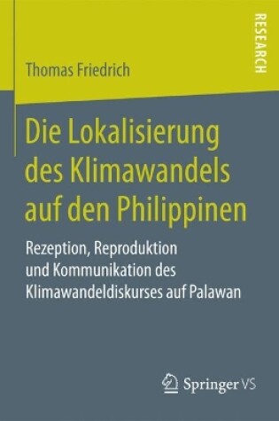 Cover of Die Lokalisierung des Klimawandels auf den Philippinen