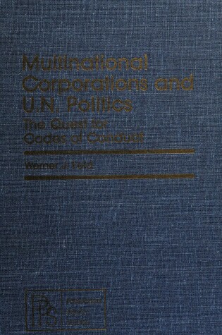 Cover of Multinational Corporations and United Nations Politics