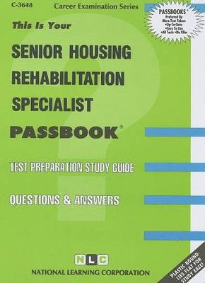 Book cover for Senior Housing Rehabilitation Specialist