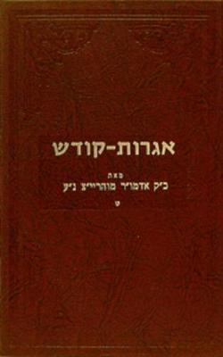 Cover of Igrois Kodesh - Rayatz Vol. 9