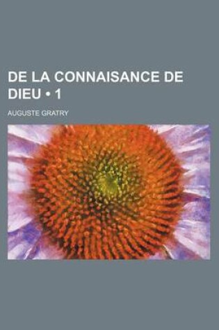 Cover of de La Connaisance de Dieu (1)