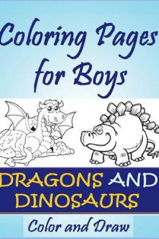 Cover of Coloring Pages for Boys