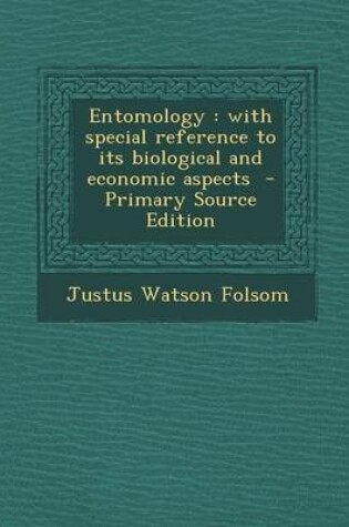 Cover of Entomology