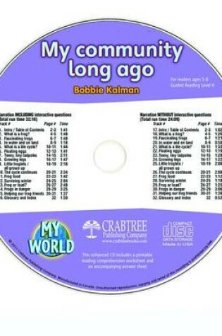 Cover of My Community Long Ago - CD Only