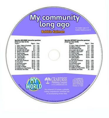 Cover of My Community Long Ago - CD Only