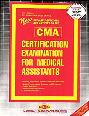 Book cover for CERTIFICATION EXAMINATION FOR MEDICAL ASSISTANTS (CMA)