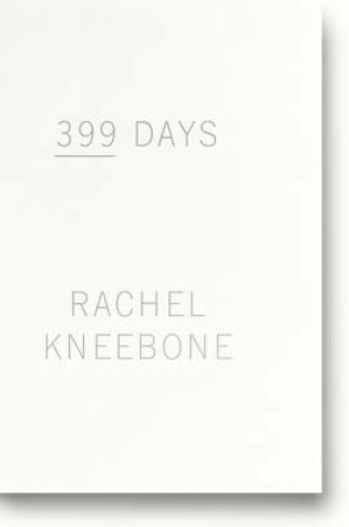 Cover of Rachel Kneebone - 399 Days