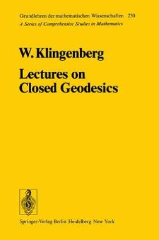 Cover of Lectures on Closed Geodesics