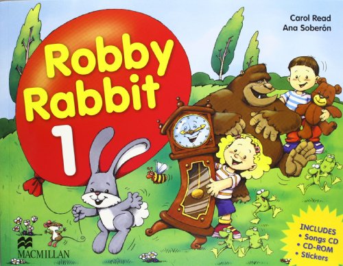 Book cover for New Robby Rabbit 1 Pupil's Book Pack
