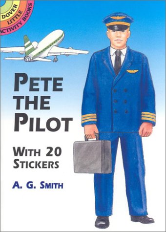 Book cover for Pete Pilot Sticker Doll