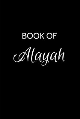 Book cover for Book of Alayah