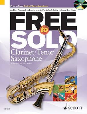 Book cover for Free to Solo Clarinet / Tenor Saxophone