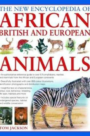 Cover of African, British & European Animals, The New Encyclopedia of