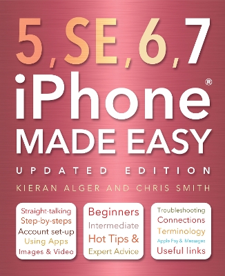 Book cover for iPhone 5, SE, 6 & 7 Made Easy