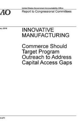Cover of Innovative Manufacturing