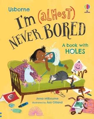 Book cover for I'm (Almost) Never Bored