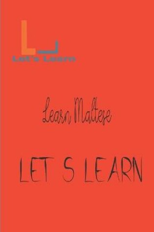 Cover of let's learn - Learn Maltese