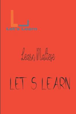 Book cover for let's learn - Learn Maltese