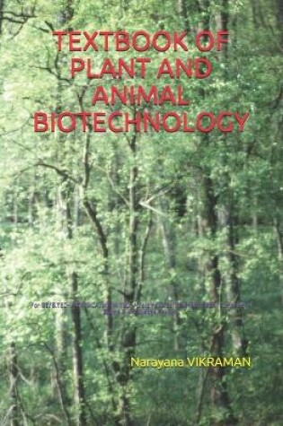 Cover of Textbook of Plant and Animal Biotechnology