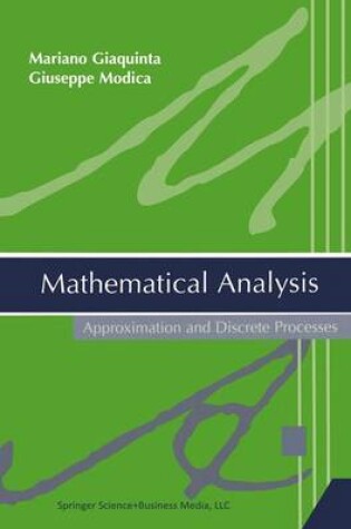 Cover of Mathematical Analysis