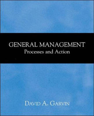 Book cover for General Management