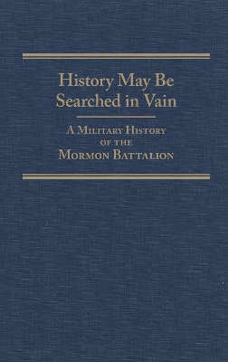 Cover of History May Be Searched in Vain