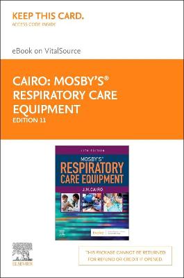 Book cover for Mosby'S Respiratory Care Equipment - Elsevier eBook on Vitalsource (Retail Access Card)