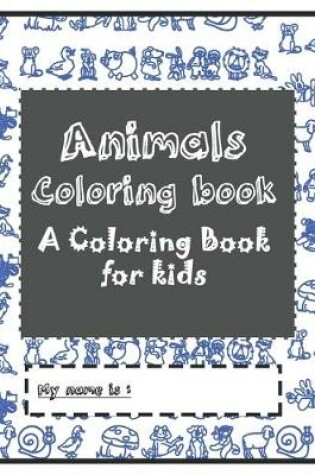 Cover of Animals Coloring book