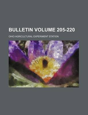 Book cover for Bulletin Volume 205-220