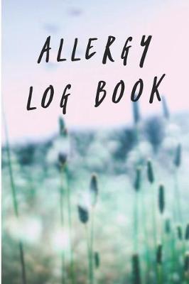 Book cover for Allergy Log Book