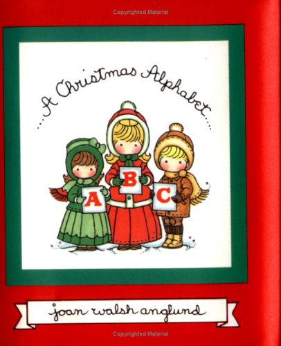 Book cover for Christmas Alphabet
