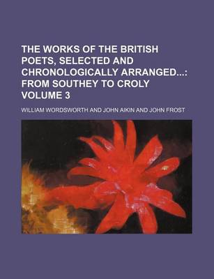 Book cover for The Works of the British Poets, Selected and Chronologically Arranged Volume 3