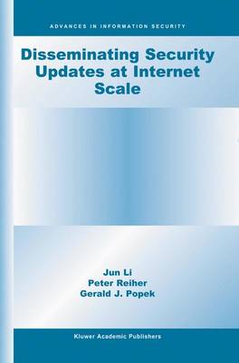 Book cover for Disseminating Security Updates at Internet Scale