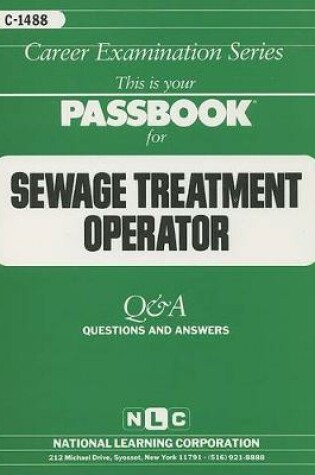 Cover of Sewage Treatment Operator
