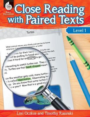 Book cover for Close Reading with Paired Texts Level 1