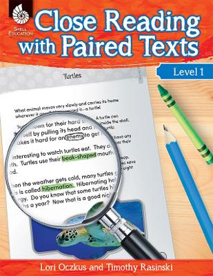 Book cover for Close Reading with Paired Texts Level 1