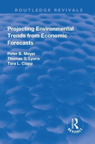 Cover of Projecting Environmental Trends from Economic Forecasts