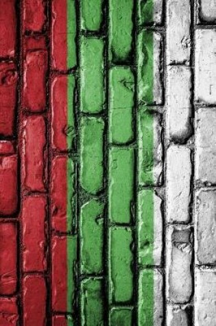 Cover of The Flag of Bulgaria on a Brick Wall Journal