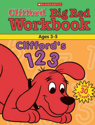 Book cover for Clifford's 123
