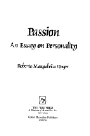 Cover of Passion