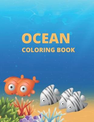 Book cover for Ocean Coloring Book